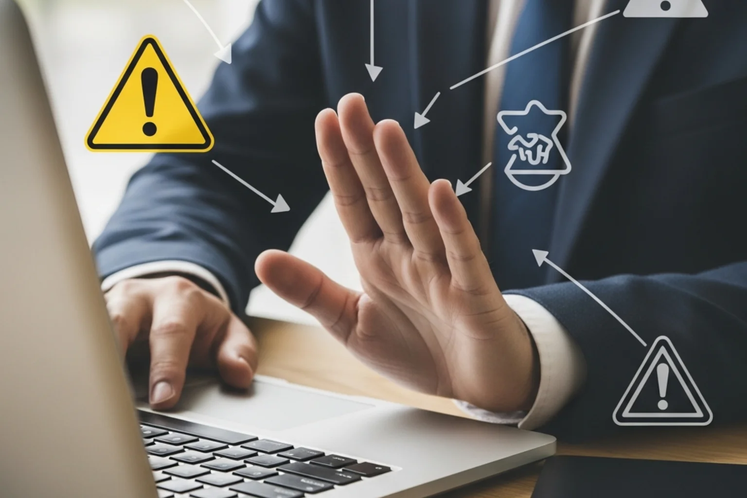 Risicokaart met signalen rond onduidelijke casino websites